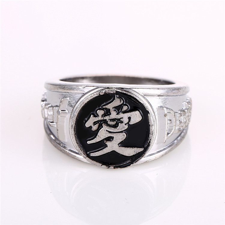 naruto silver ring