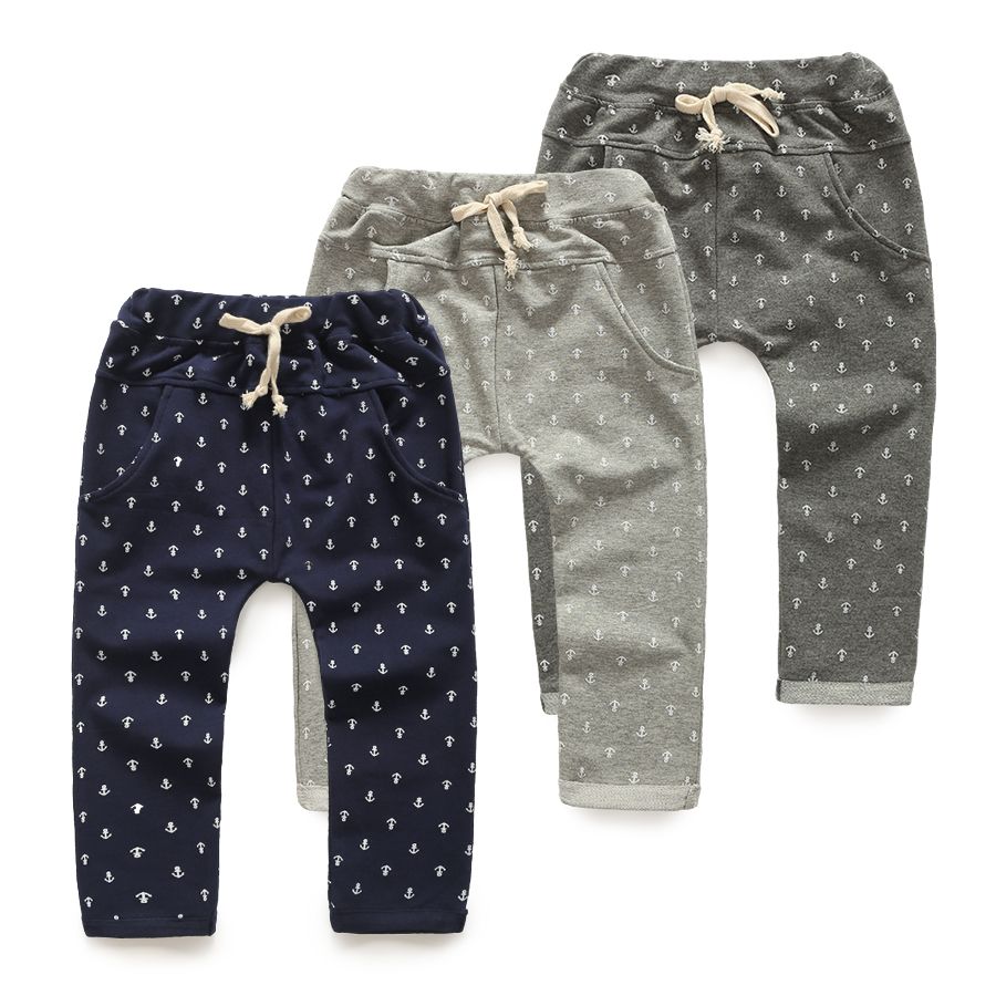 2014 autumn anchor boys clothing baby child long trousers casual pants children panties 
