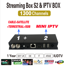 Streaming Russian IPTV Box DVB-S2 Support 10 Server 1200 Sky French European IPTV Account Live Sky IPTV Box Better Mag250 Mag254