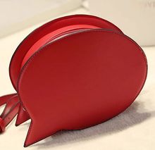 Cute circular letter shape bags playful shapes chain bag original design Clutch ride the tide of