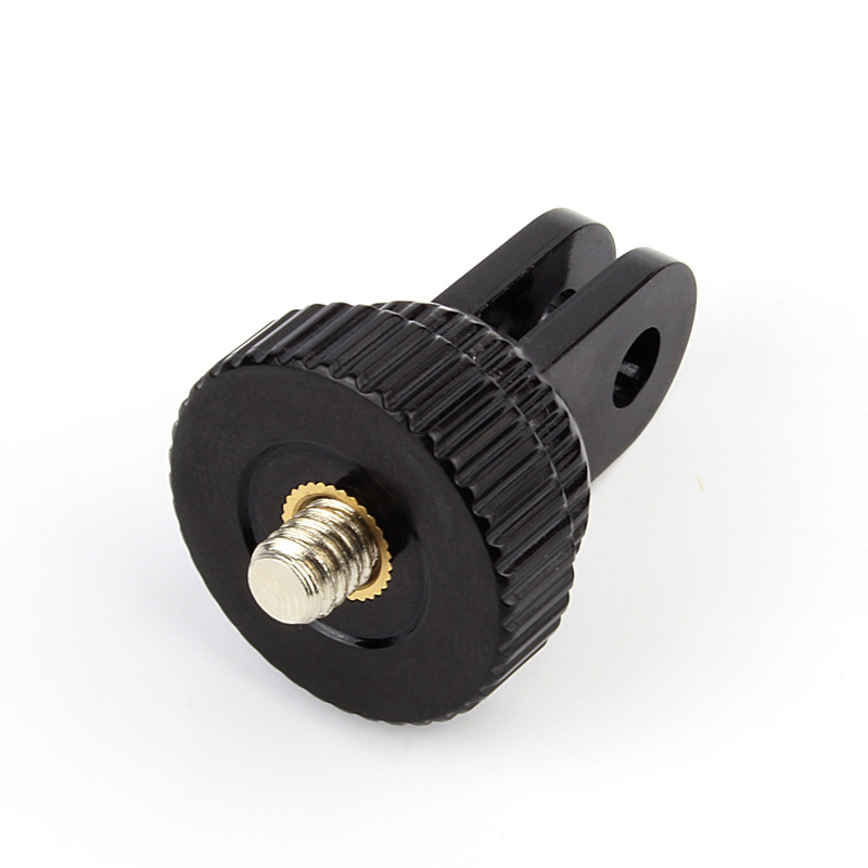 New Mini Tripod Screw Mount Adapter 1/4" Monopod Accessory for GoPro