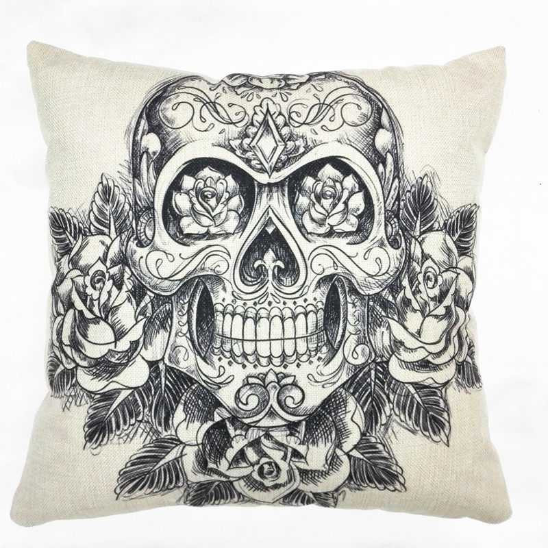 1 piece popular black printed vintage decorative pillowcases hot sale halloween skele pillow casechina - Vintage Halloween Decorations For Sale 1 piece popular black printed vintage decorative pillowcases hot sale halloween skele pillow casechina - Vintage Halloween Decorations For Sale