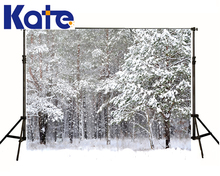 6.5X10Ft Photo Studio Backdrop Camera Fotografica Snowflake Cover Tree Branches Floor Forest For Wedding Thick Cloth