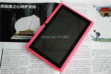 7 inch Q88 quadcore tablet pc with Allwinner A33 dual camera with Android 4 4 support
