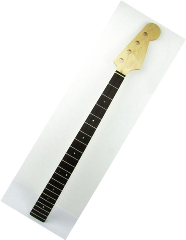 Top quality  21 Fret  inlay dots Maple Electric bass Guitar Neck Rosewood fingerboard Wholesale Guitar Parts