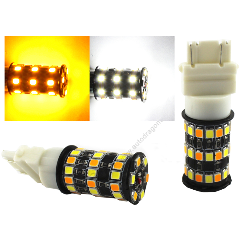 2X  S25 T25 T-25 3157 48SMD          P27 / 7      12 