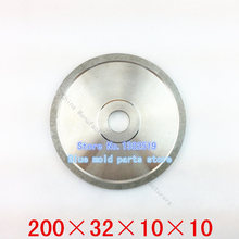 Electrochapado diamante muela, diamante muela diámetro exterior de 200 mm, tamaño de la rueda : 200 * 32 * 10 * 10