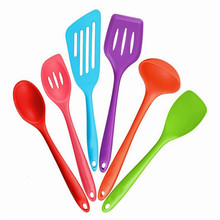 6 Pcs / Set High Quality Silicone Kitchen Utensils for Cozinha Heat Resistant Kitchen Accessories Cooking Tools Kitchen Tools