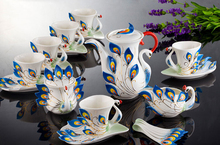 Coffee cup suit European tea sets British afternoon tea sets high grade ceramic coffee cup and