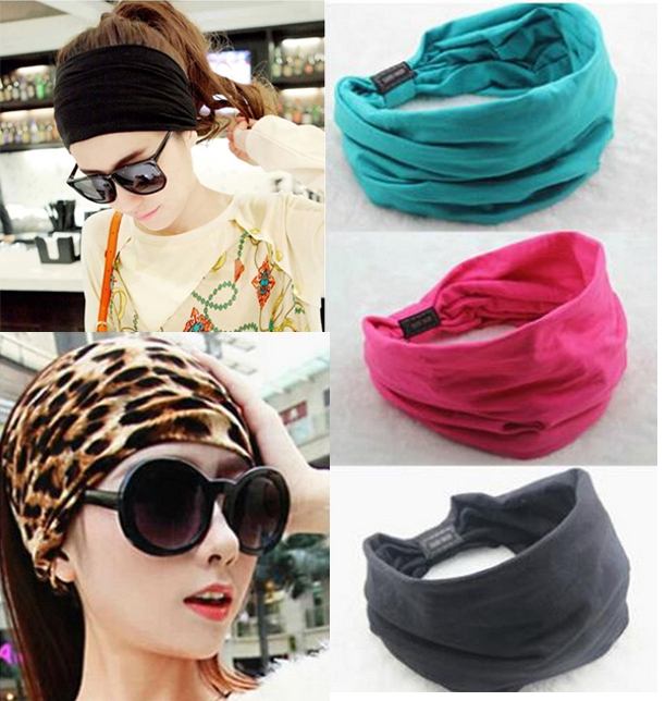 1 Piece New Style Wide Cotton Elastic Sport Women ...