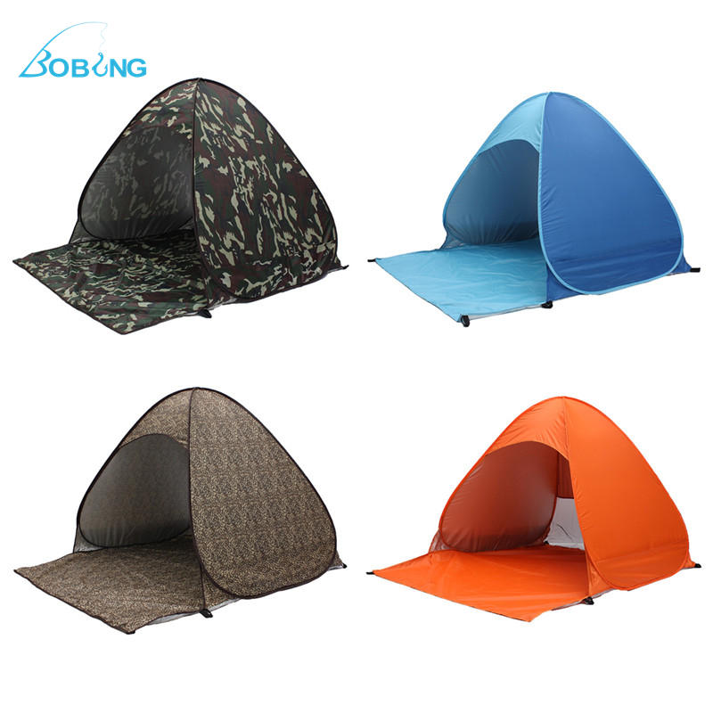 2-3 Persons fishing tent Outdoor camping hiking beach summer tent UV protection fully sun shade quick open pop up beach awning