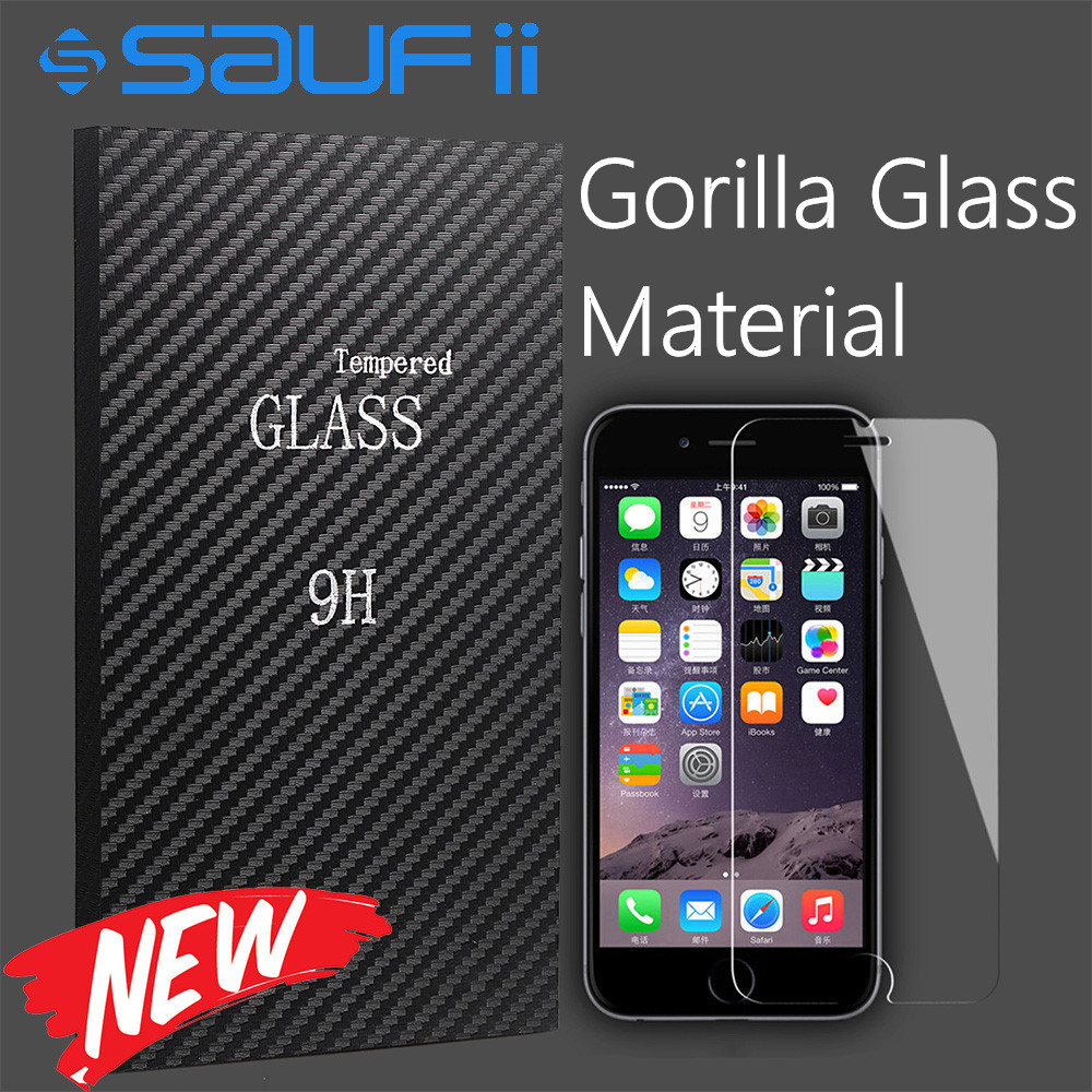 SAUFII For Apple For iPhone Gorilla Glass Tempered Glass Screen