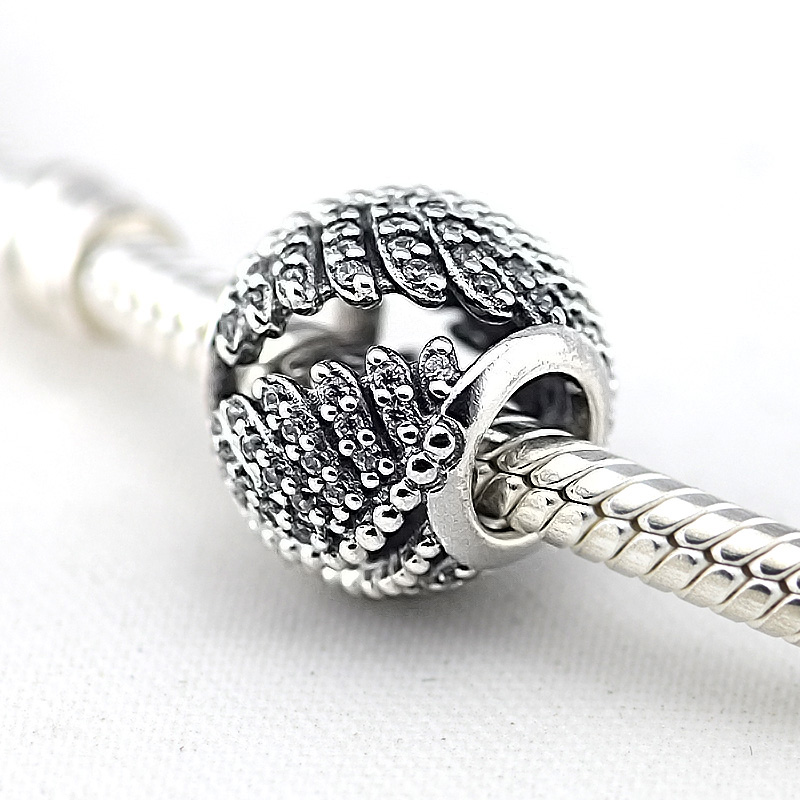 fits pandora bracelet necklace majestic feathers silver beads with cz original 925 sterling silver charms diy bracelet design ideas - Beaded Bracelet Design Ideas fits pandora bracelet necklace majestic feathers silver beads with cz original 925 sterling silver charms diy bracelet design ideas - Beaded Bracelet Design Ideas