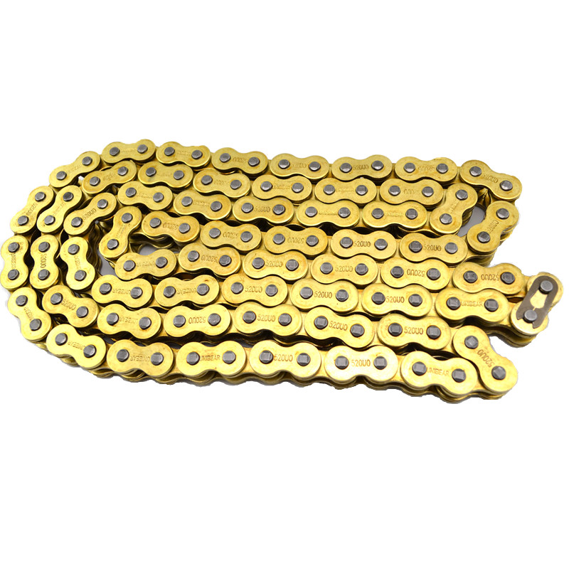 100% Brand new Motorcycle Chain 428 Gold O-Ring Chain 136 Links UNIBEAR Chain For Dirt bike Cross motorcycle motorcross