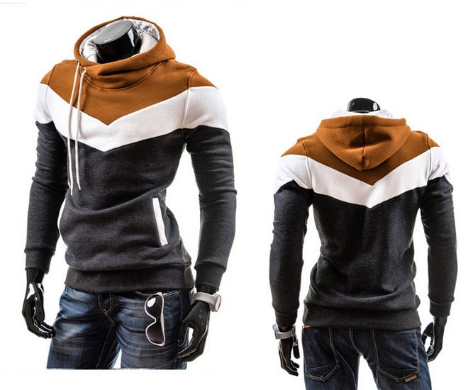 Free shipping Wholesale New 2014 Spring Mens Fleece Hoodies Hit Color Design For Men Sport Dress Slim Sweatshirt Man Hoody XXXL Free shipping Wholesale New 2014 Spring Mens Fleece Hoodies Hit Color Design For Men Sport Dress Slim Sweatshirt Man Hoody XXXL