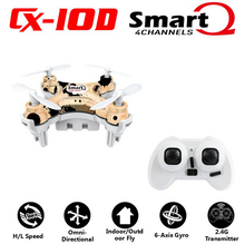 F17746/7 Cheerson CX10D CX 10D CX-10D 2.4GHz 4CH 6 Axle Gyro High hold Mode RC Helicopter Quadcopter Micro Mini Drone RTF