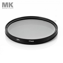 Meking 77mm CPL circular Polarizing Lens Filter for Canon Nikon Sony DSLR camera photo studio accessories