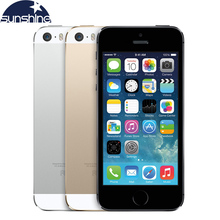 iPhone5s Original Unlocked Apple iPhone 5S Mobile Phone Dual Core 4″ IPS Used Phone 8MP 1080P GPS IOS Multi-Language Cell Phones