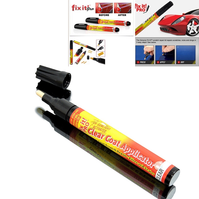 Новый Fix It Pro Ремонт Автомобилей Царапинам Ремонт Remover Paint Pen Simoniz Clear Coat Аппликатор Для Hyundai VW Mazda Toyota