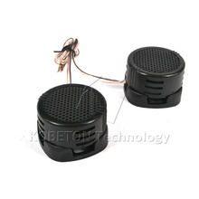 Newest Universal High Efficiency 2x 500W Car Mini Dome Tweeter Loudspeaker Loud Speaker Super Power Audio