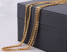 gold plated chain for men necklace wholesale 2016 costume accessories fashion jewelry vintage gift women silver