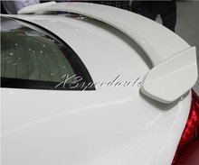 Primer Red LED ABS Spoiler Wing For Honda Civic 4dr Sedan 2012 2013 2014