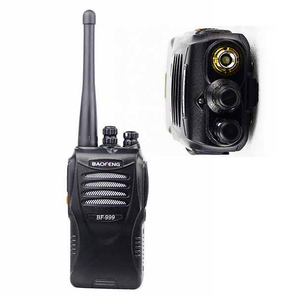    baofeng bf-999 uhf 400 - 470  - pofung  comunicador interphone   sos vox
