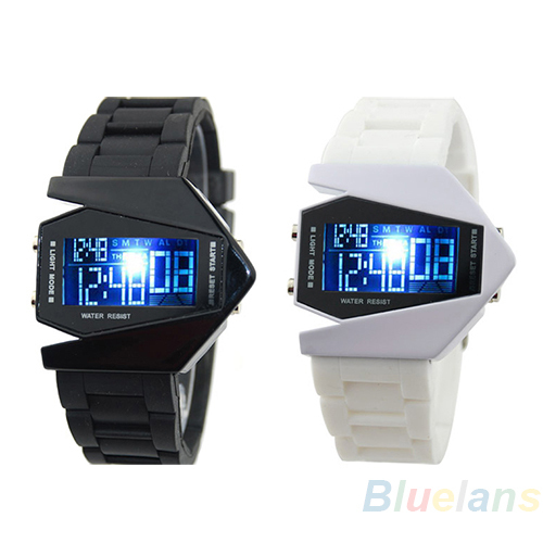 LED Display watches Digital men sports military Oversized watch Back Light women Wristwatches Novelty Sale 02OJ