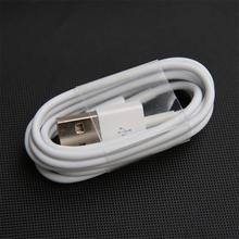 Latest White Wire 8pin USB Date Sync Charging Charger micro usb Cable for iPhone 5s 5 6 6s plus iPad for ios 7 8 9 1M