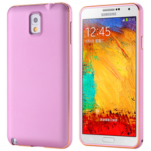 Note 3 Phone Cases Slim Hard PC Metal Aluminum Cover For Samsung Galaxy Note 3 N9000