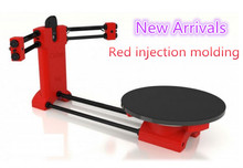 Ciclop 3d scanner DIY kit NEW red injection molding Reprap 3d Open source Portable 3d scanner