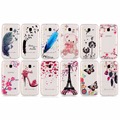 For Samsung Galaxy Core Prime G360 G3606 G3608 G3609 Case TPU Colourful Painting Style Feather heels