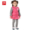 kids baby girls clothing set patchwork jacket skortpants baby girls suit winter children girls clothes 2015