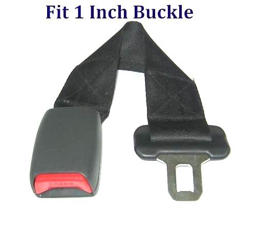 NEW Car Seat Belt Seat Belt Extension Extender 1 25MM WIDE BUCKLE free ship