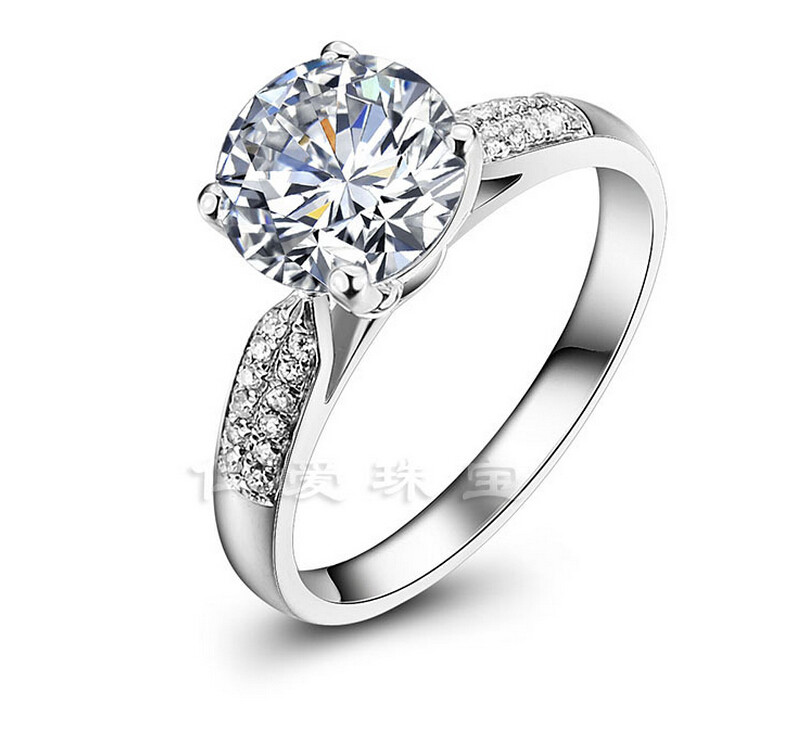 diamond wedding accent rings