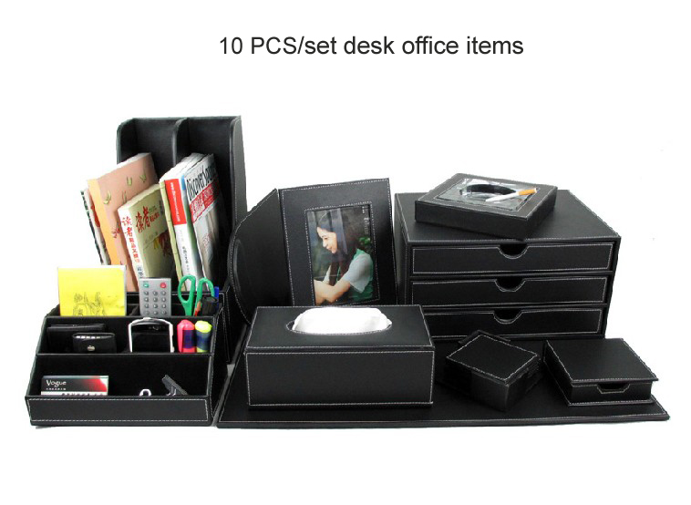 Luxury Office Supplies Awesome Accessories And Luxury Office Supplies 10pcs Set Leather Desk Stationery File