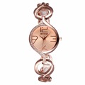 WEIQIN Fashion Accessories Ladies Watch Women Watches Gold Alloy Band Quartz Watch Clock Female Bracelet Wristwatch