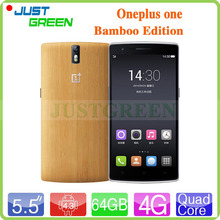 5.5″ FHD 1080P OnePlus One Bamboo JBL 4G Smartphone 3GB RAM 64GB ROM Snapdragon 801 Quad Core 2.5GHz Android 4.3 13.0MP NFC OTG