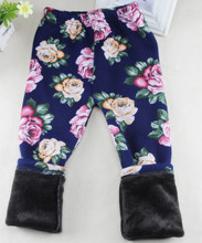 Special offer Autumn Winter Children s 3 12 Year Cotton Warm Pant All Match Fleece thickening