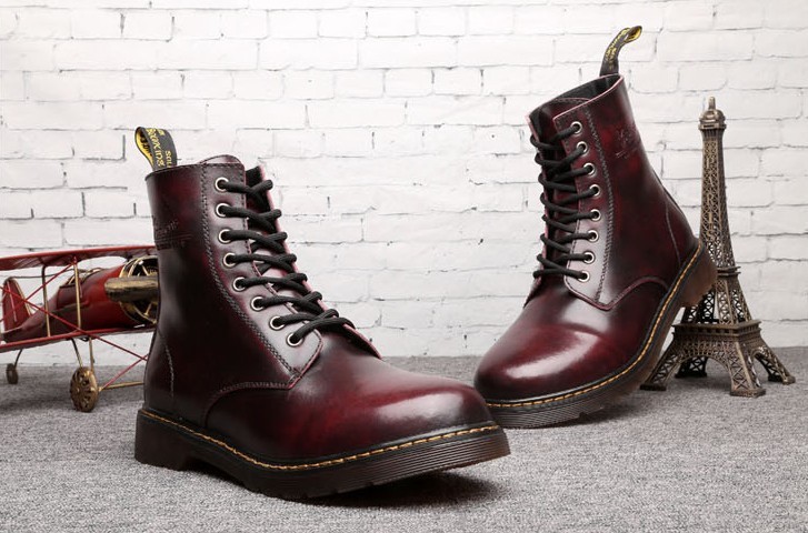 Top Quality Autum Winter Martin Shoes Fashion Waterproof Genuine