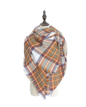 2016 Fall Winter Thick Warm Fashion Plaid New Designer Scarf Hight Quality Soft Perfect Tartan Shawl Cute Stylish Fashionable