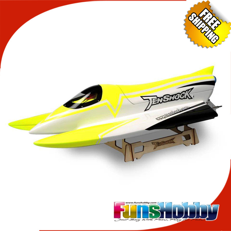 Tenshock F1 Brushless 2.4G RC Formula ARTR Racing Speed Boat With Tenshock Motor Cod.TS-B00001/TS-B00002/TS-B00003