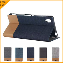 Luxury Wallet PU Flip Leather Cell Phone Cover Case For Sony Xperia M4 Aqua Dual Case Shell Back Cover With Card Holder & Gift
