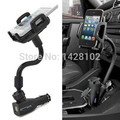 Car Cigarette Lighter Socket 2 Charging USB Port Charger Mount Holder For iPhone 4 5 6