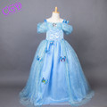 Dream Cinderella girls dress kids clothes baby girls princess cosplay girl costume party dress wedding dress
