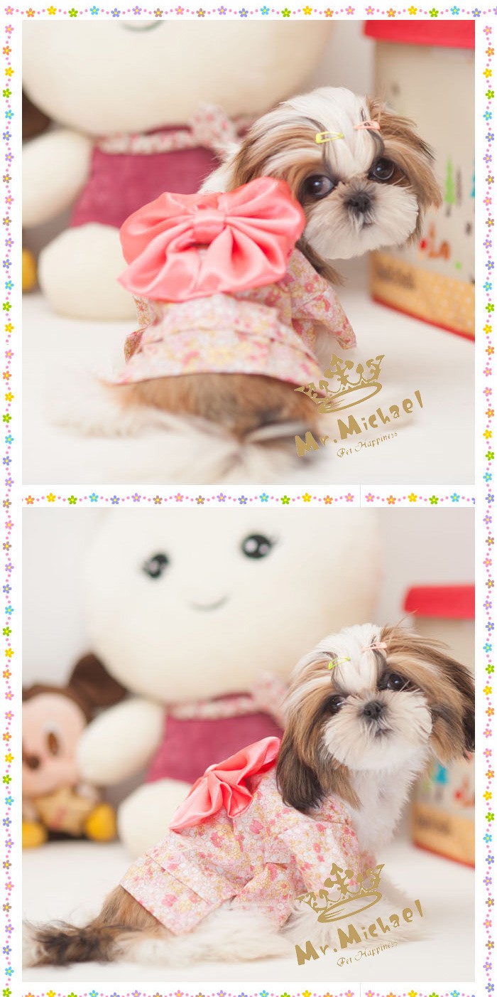 Japanese Style Folk Dog Skirt Pet Wearing Dog Garment Cotton Material Well Design Pet Dog Special Dress Theme Clothes Pet Dog