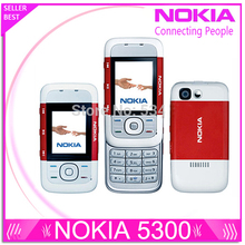 Refurbished Nokia 5300 Original Unlock Cell Phone support Russian keyboard Russian menu Nokia mobilephones Free shipping