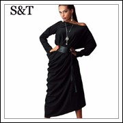 Women-Dress-Vintage-Black-Gary-Sport-Dresses-Sexy-Long-Sleeve-Backless-Casual-Womens-Clothing-Plus-Size