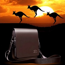 New men’s travel bags 2016 Designer Brand Men Messenger Bag Men’s big promotion genuine Kangaroo leather shoulder handbags