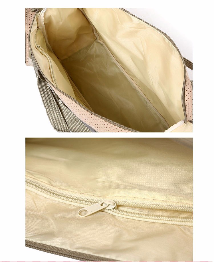 fashion multifunctional nappy bag mummy bag mother (3)